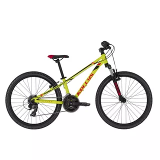 Juniorský bicykel KELLYS KITER 50 24" 6.0 - Neon Yellow