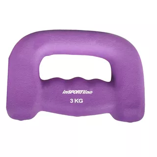 Neoprene dumbbell for joging inSPORTline 3 kg