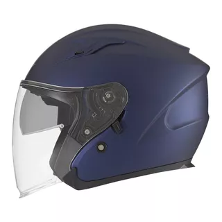 Moto prilba NOX N128 modrá matná 2022