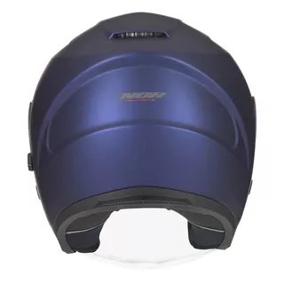 Moto prilba NOX N128 modrá matná 2022