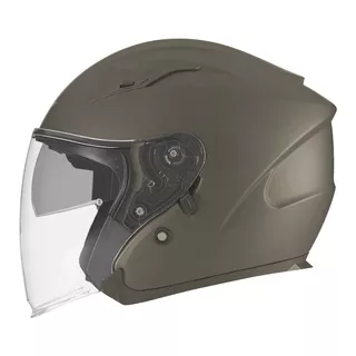 Moto helma NOX NOX N128 khaki matná 2022