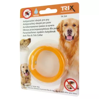 Flea and Tick Dog Collar Trixline TR 264 33cm - Orange