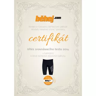 Dámske bežecké kompresné šortky Newline ICONIC compression Sprinters - L