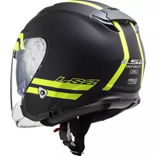 Open Face Motorcycle Helmet LS2 OF521 Infinity Hyper