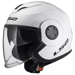 Motorradhelm LS2 OF570 Verso Single - Gloss White