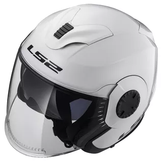 Motorradhelm LS2 OF570 Verso Single - Gloss White