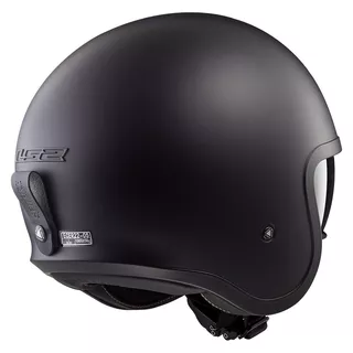 Motorcycle Helmet LS2 OF599 Spitfire Single Mono - Matt Black