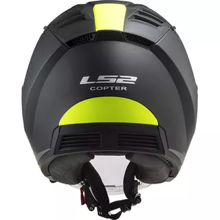 Motorcycle Helmet LS2 OF600 Copter Urbane - Matt White Red