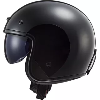 Otevřená přilba LS2 OF601 Bob Solid - 2.jakost - Matt Black