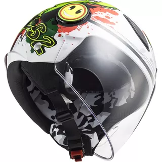 Children’s Open Face Motorcycle Helmet LS2 PF602 Funny