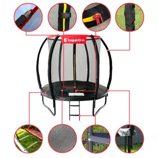 Trampolinset inSPORTline Flea PRO 183 cm