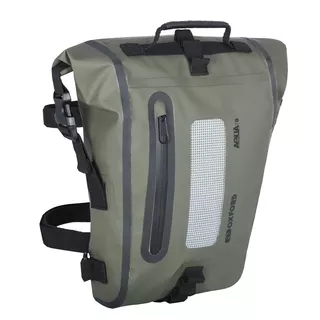 Taška na sedlo Oxford Aqua T8 Tail Bag - khaki/čierna