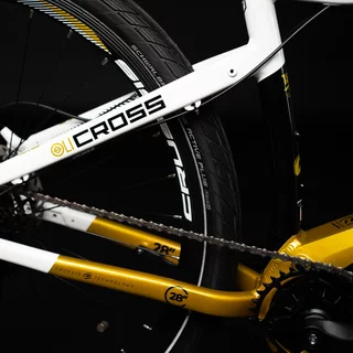 Pánské krosové elektrokolo Crussis OLI Cross 8.8-M 28" - 18" (165-180 cm)