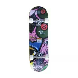 Deskorolka Skateboard Spartan Circle Star - Streszczenie soku z oliwek