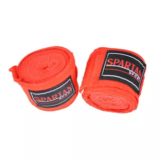 Boxing bandages Spartan - White - Red