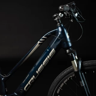 Damski elektryczny rower crossowy Crussis ONE-Cross Low 9.8-S 28"