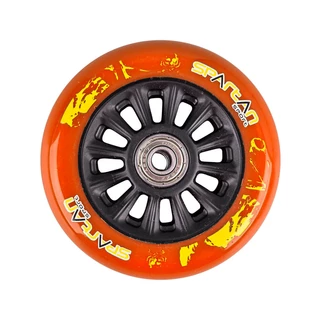 Replacement Wheels for Spartan Stunt Scooter 100mm - Yellow - Orange