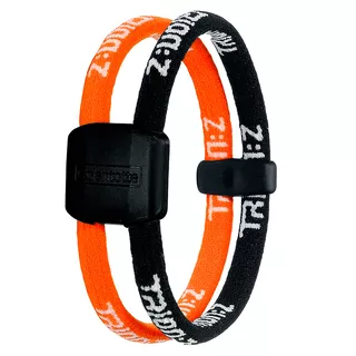 Bracelet Trion: Z Dual - Blue/blue - Black-Orange