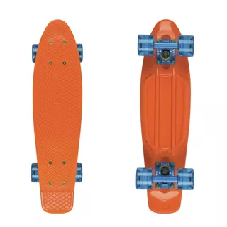 Penny Board Fish Classic 22” - Orange-Blue-Transparent Blue