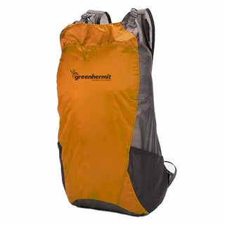 Vodotesný ultra ľahký batoh GreenHermit OD5115 15l - oranžová