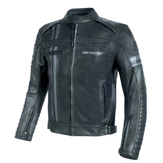 Men’s Leather Motorcycle Jacket Spark Brono Evo