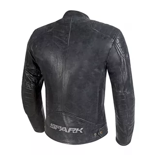 Men’s Leather Motorcycle Jacket Spark Hector - L