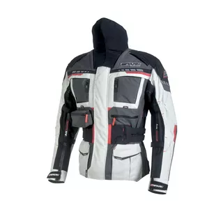 Men’s Textile Motorcycle Jacket Spark Avenger - Grey