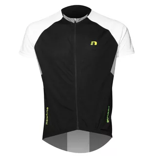 Pánské cyklistické triko Newline Bike Jersey - červená - šedá