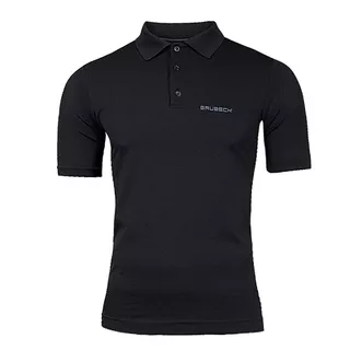 Pánske thermo polo tričko Brubeck PRESTIGE s límcom