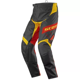 Motokrosové nohavice SCOTT 350 Dirt MXVII - black-yellow