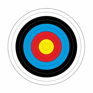 Paper Archery Target Yate 40 cm – 10 Pcs.
