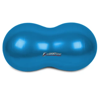 Gymnastická lopta inSPORTline Peanut Ball - modrá