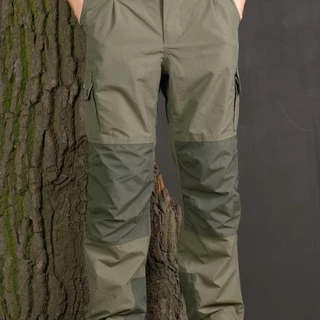 Rybářské kalhoty Tandem Baits Phantom EX - zeleno-hnědá