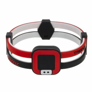 Bracelet TRION:Z Duo-Loop - White/Red - Black-Red