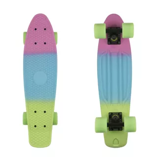 Penny board Fish Classic 3Colors 22" - Grey+Yellow+Red-Black-Black