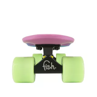 Penny board Fish Classic 3Colors 22" - Green+Yellow+Red-Black-Black