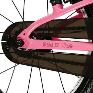 Dětské kolo Kross Liftie 16" - model 2025 - růžová / černá / lesk