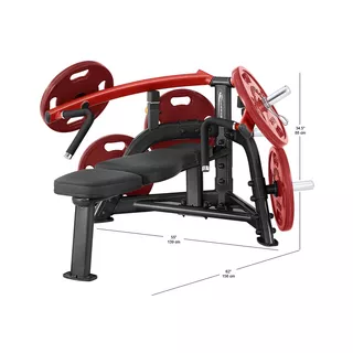 Steelflex PlateLoad Line PLBP Bench Press Bank