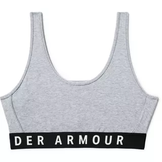 Dámská podprsenka Under Armour Favorite Cotton Everyday Htr - Steel Full Heather/Black/White