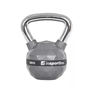 Rubber-Coated Kettlebell inSPORTline PU 16 kg