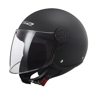 Motorcycle Helmet LS2 OF558 Sphere Solid - M (57) - Matt Black