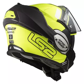 LS2 FF399 Valiant Lumen / H-V Yellow Motorradklapphelm