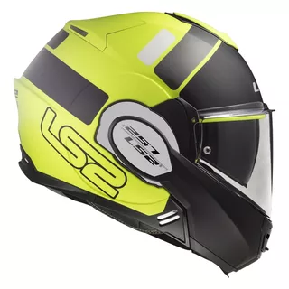 Flip-Up Motorcycle Helmet LS2 FF399 Valiant Lumen / H-V Yellow