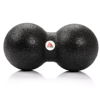 Masážna dvojloptička Meteor Duoball EPP Black Series 12 cm