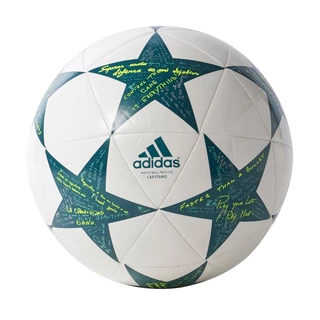 Fotbalový míč Adidas Capitano Finale 16 AP0375 bílo-zelená vel. 5