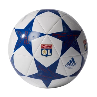 Futbalová lopta Adidas Capitano Finale 16 Olympique Lyon AP0402 bielo-modrá