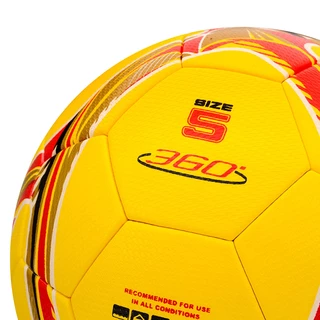 Futbalová lopta Meteor 360 Grain TB žltá veľ. 5