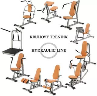 Biceps Curl Machine Hydraulicline CBC400 - Orange