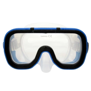 Taucherbrille Francis Silicon Tahiti Junior - blau