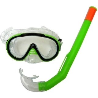 Snorkelling Set Francis Cristal Junior - Yellow - Green